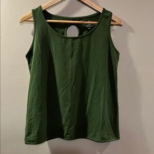 J. Jill Fit Progress Wrapped Back Tank Top